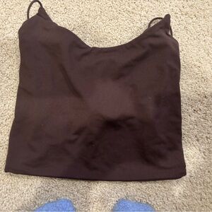 SHEIN Dark Brown Camisole Top